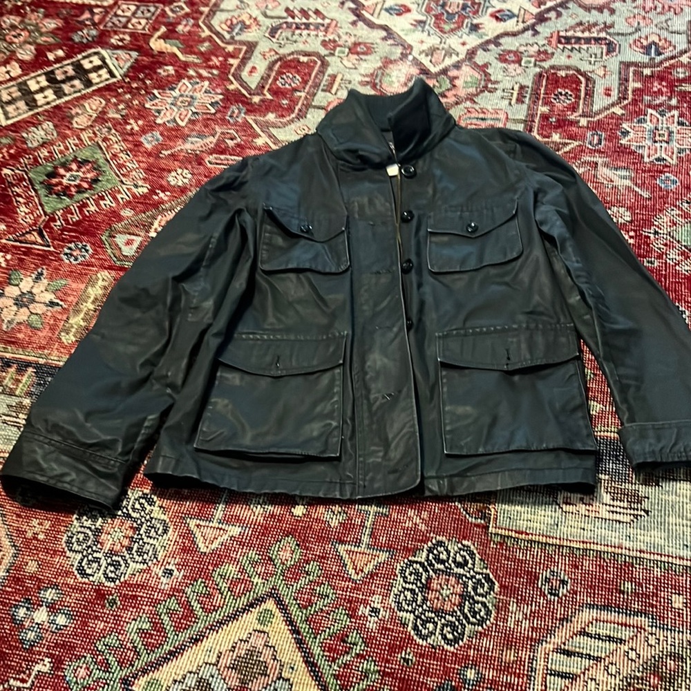 J.Crew Waxed Cotton utility jacket